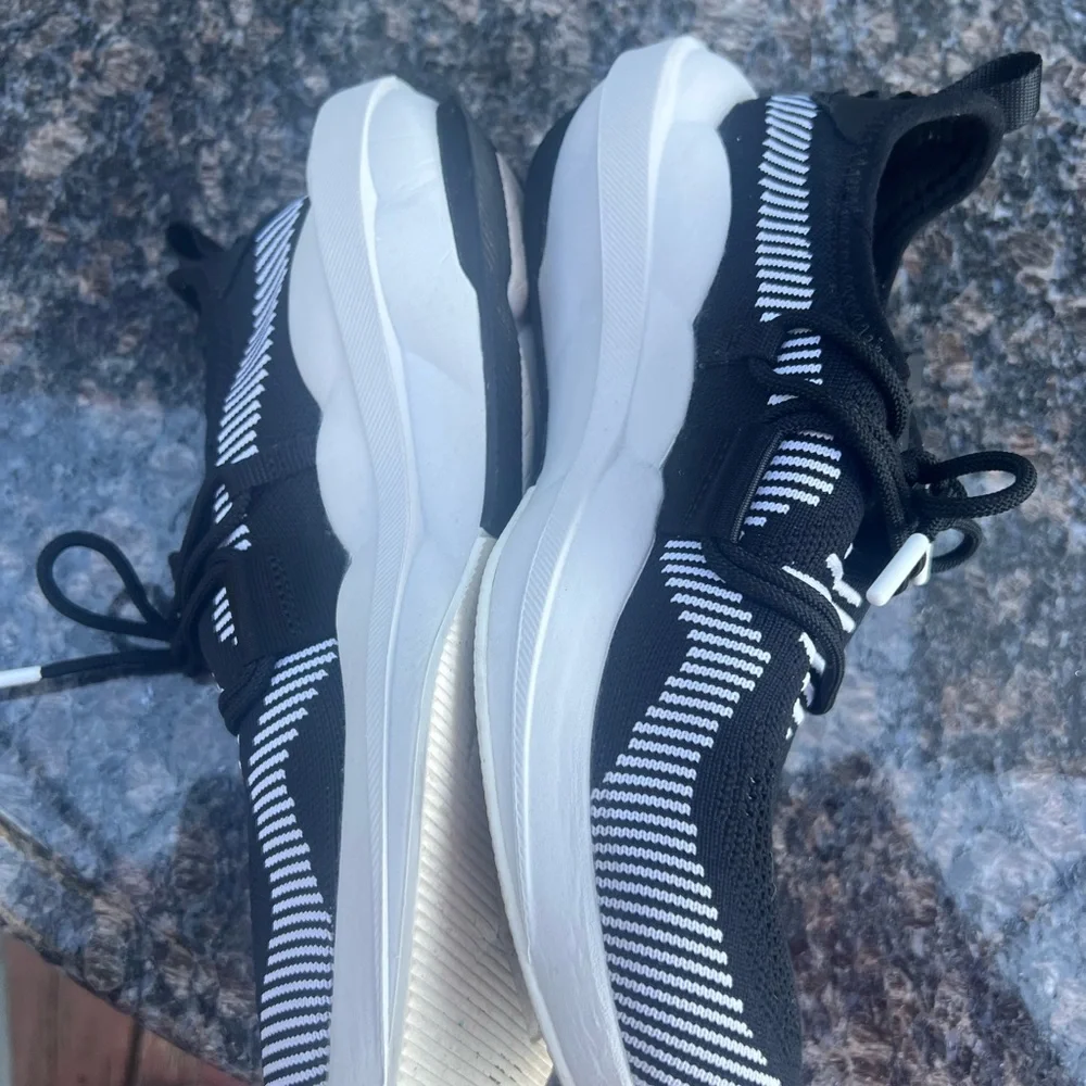 Sorel Kinetic RNEGD Float Shoes Sneakers Womens 8,5 Black Lace Up Walking Hike - Picture 5 of 12